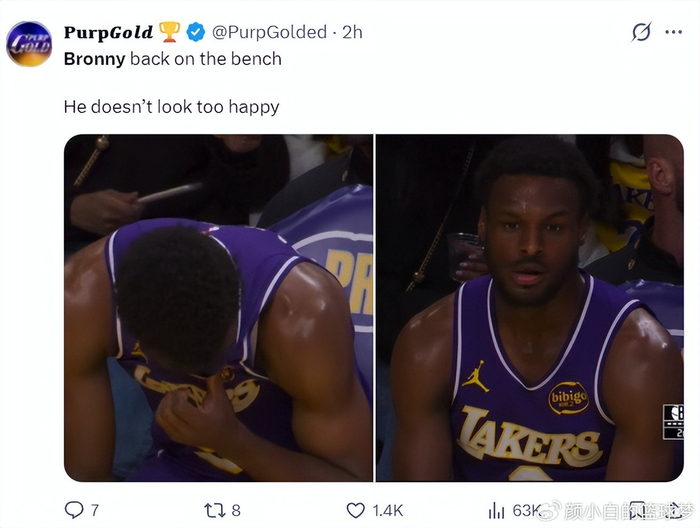 东契奇狂轰41分助湖人二连胜 布朗尼首秀父子助